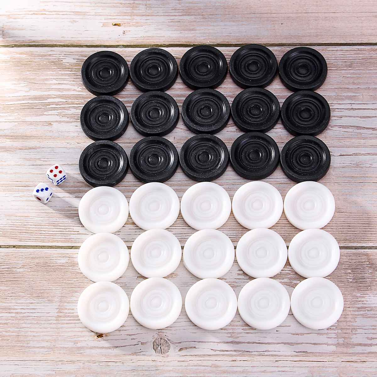 Board Game Vantage - 32 PCS หมากรุกหมากรุกชิ้นเด็กการเรียนรู้หมากรุกพลาสติก Drafts Board เกมหมากรุกชิ้นร่าง