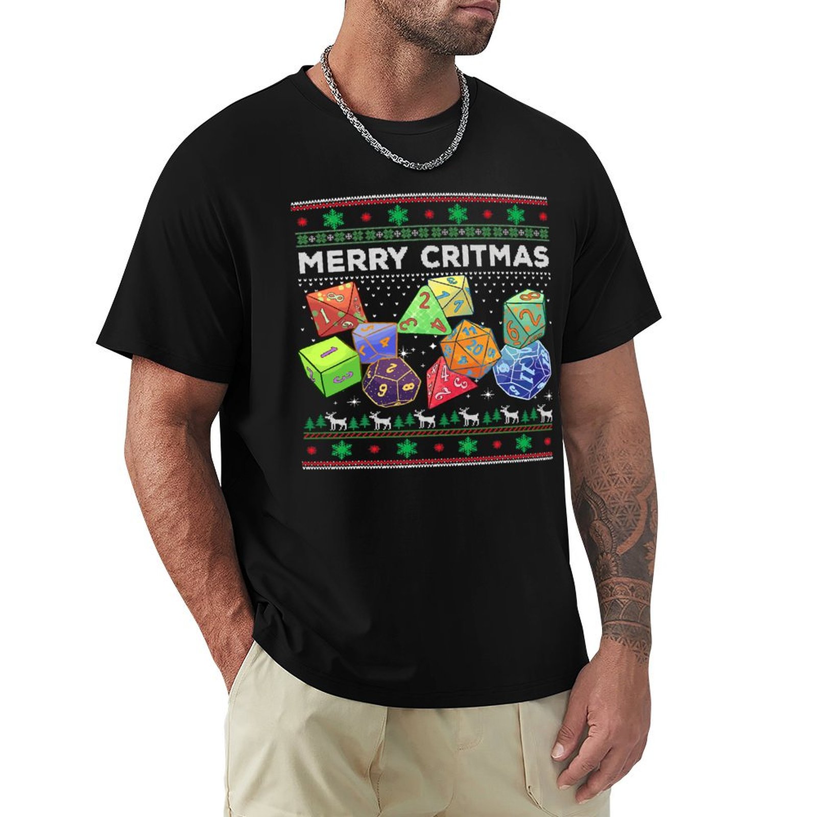 Board Game Roleplay - เกม Merry Critmas Ugly Christmas D20