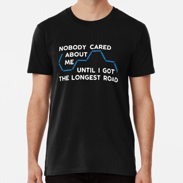 Board Game Print - เสื้อยืดดีไซน์ The Longest Road - Funny