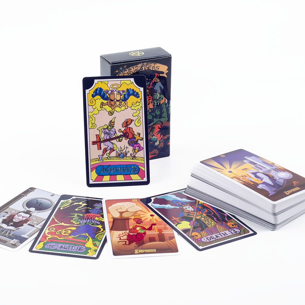 Board Game Oracle - การ์ดทาโรต์การผจญภัยสุดแปลกประหลาดของโจโจ้ และการ์ดเทพเจ้าทั้งเก้า ไพ่ทาโรต์ ของเล่นเพื่อความบันเทิง การ์ดเกม สำหรับการสังสรรค์ในครอบครัว
