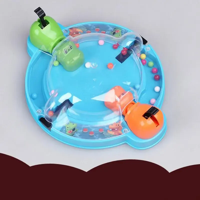 Board Game Multiplayer - ใหม่เกมโต๊ะกินถั่วฮิปโปสำหรับเด็ก, เกมกระดานโต้ตอบสำหรับผู้เล่นหลายคนของเล่นเกมปริศนาเพื่อการศึกษาปฐมวัย