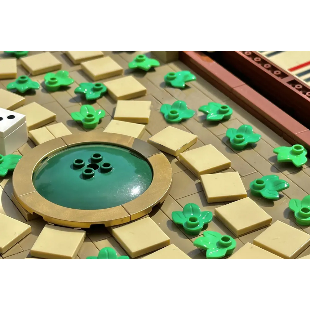 Board Game Jumanji - เกมกระดาน MOC จูแมนจิ ตัวต่อแม่เหล็ก หมากรุกแม่เหล็ก แนวภาพยนตร์