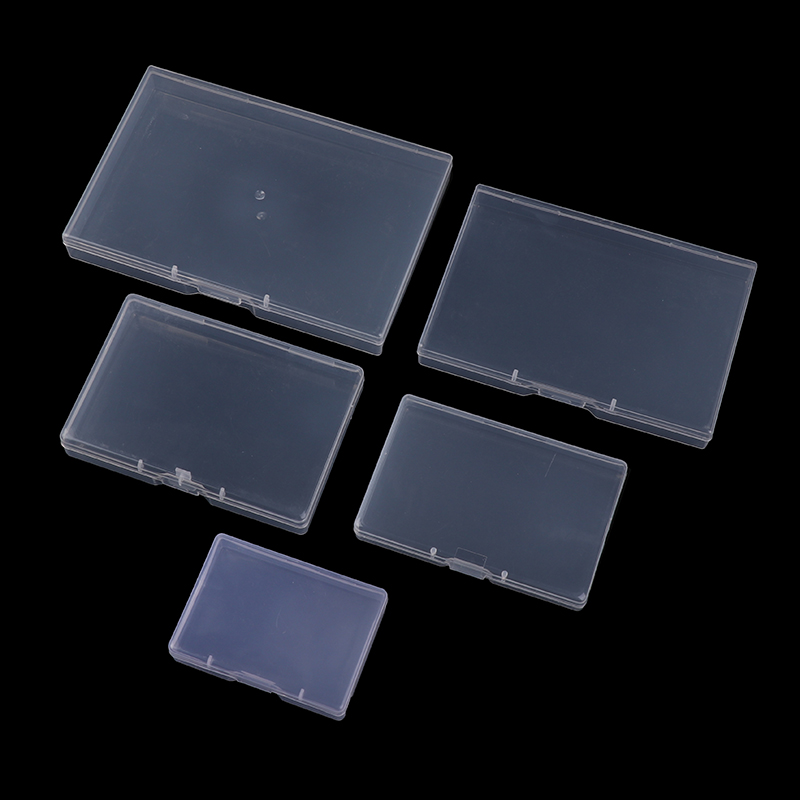 Token Tray Organizer - กล่องพลาสติกใส กล่องบรรจุภัณฑ์โปร่งแสงทรงสี่เหลี่ยม กล่องจัดเก็บ กล่องเก็บของ กันฝุ่น ทนทาน