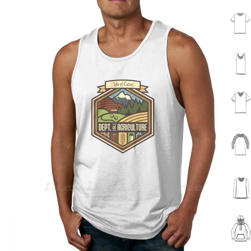 Board Game Catan - Settlements ยินดีต้อนรับเสื้อกั๊กขนาดใหญ่ Catan Settlers Settlers Of
