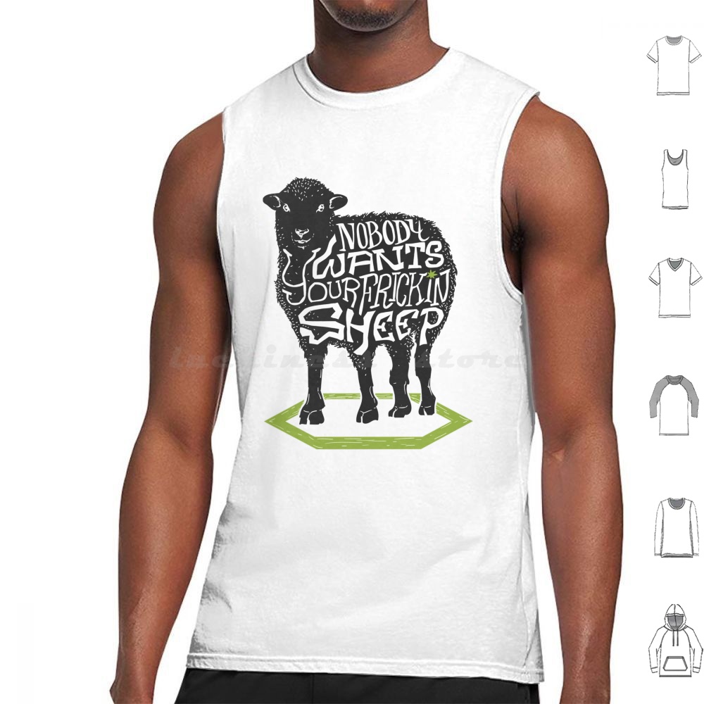 Board Game Catan - เสื้อกล้าม Nobody Wants Your Sheep (
