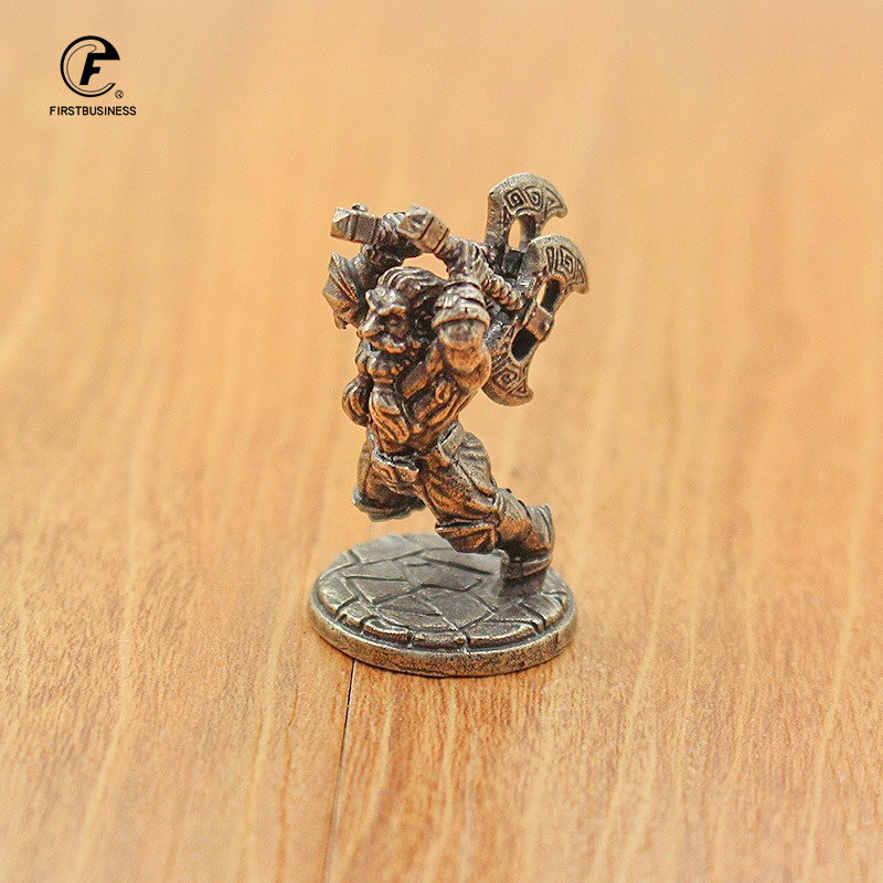 Vintage ทองเหลืองสีขาว Miniatu - Board Game Vantage บทวิจารณ์และราคา