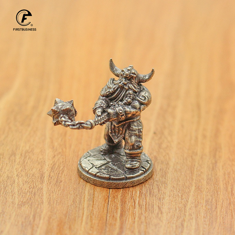 Vintage ทองเหลืองสีขาว Miniatu - Board Game Vantage บทวิจารณ์และราคา