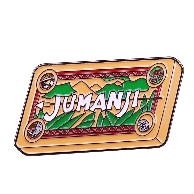 Jumanji Enamel Pin ลึกลับหมากร - Board Game Jumanji บทวิจารณ์และราคา