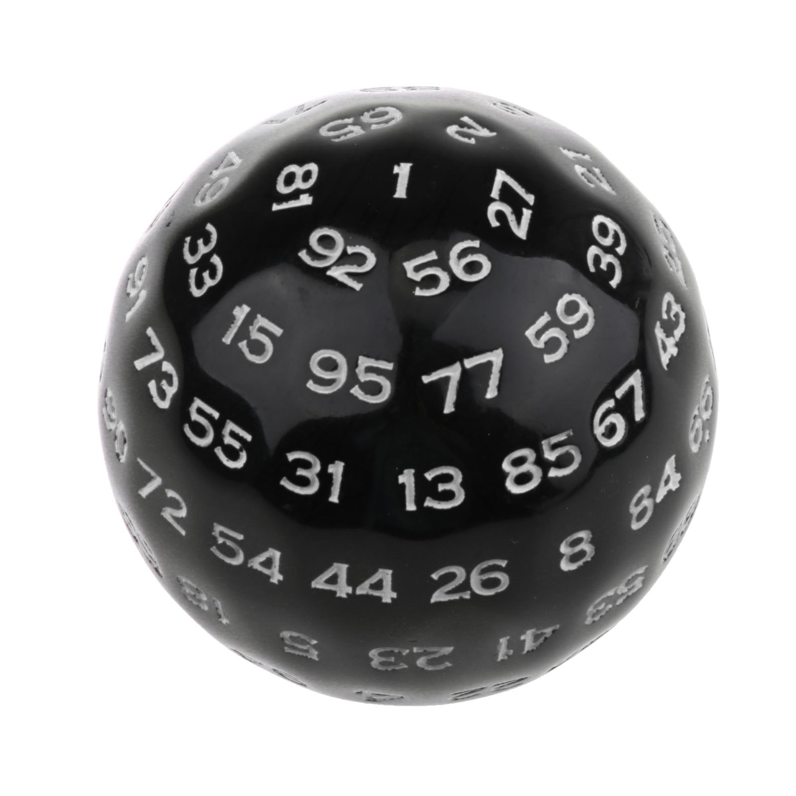 100ด้านอะคริลิค Dices D100ลูกเ - Board Game Roleplay บทวิจารณ์และราคา