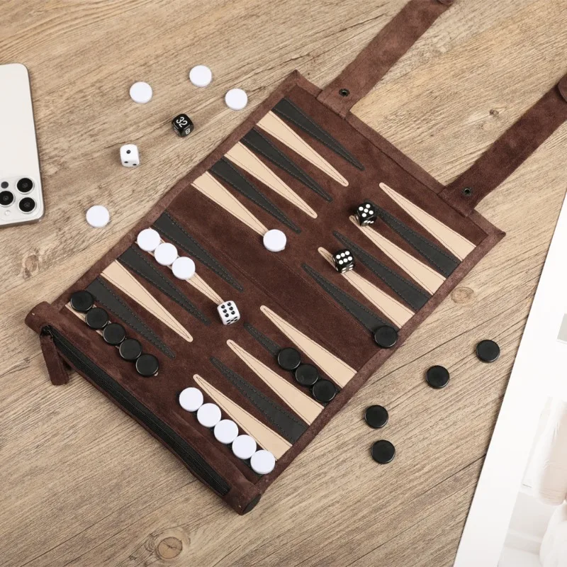 ชุดกระเป๋าเก็บแบ็คแกมมอนแบบพกพ - Board Game Vantage บทวิจารณ์และราคา
