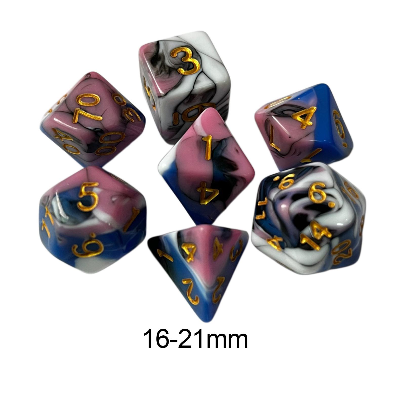 ลูกเต๋าอะคริลิกแกะสลักหลายเหลี - Board Game Roleplay บทวิจารณ์และราคา
