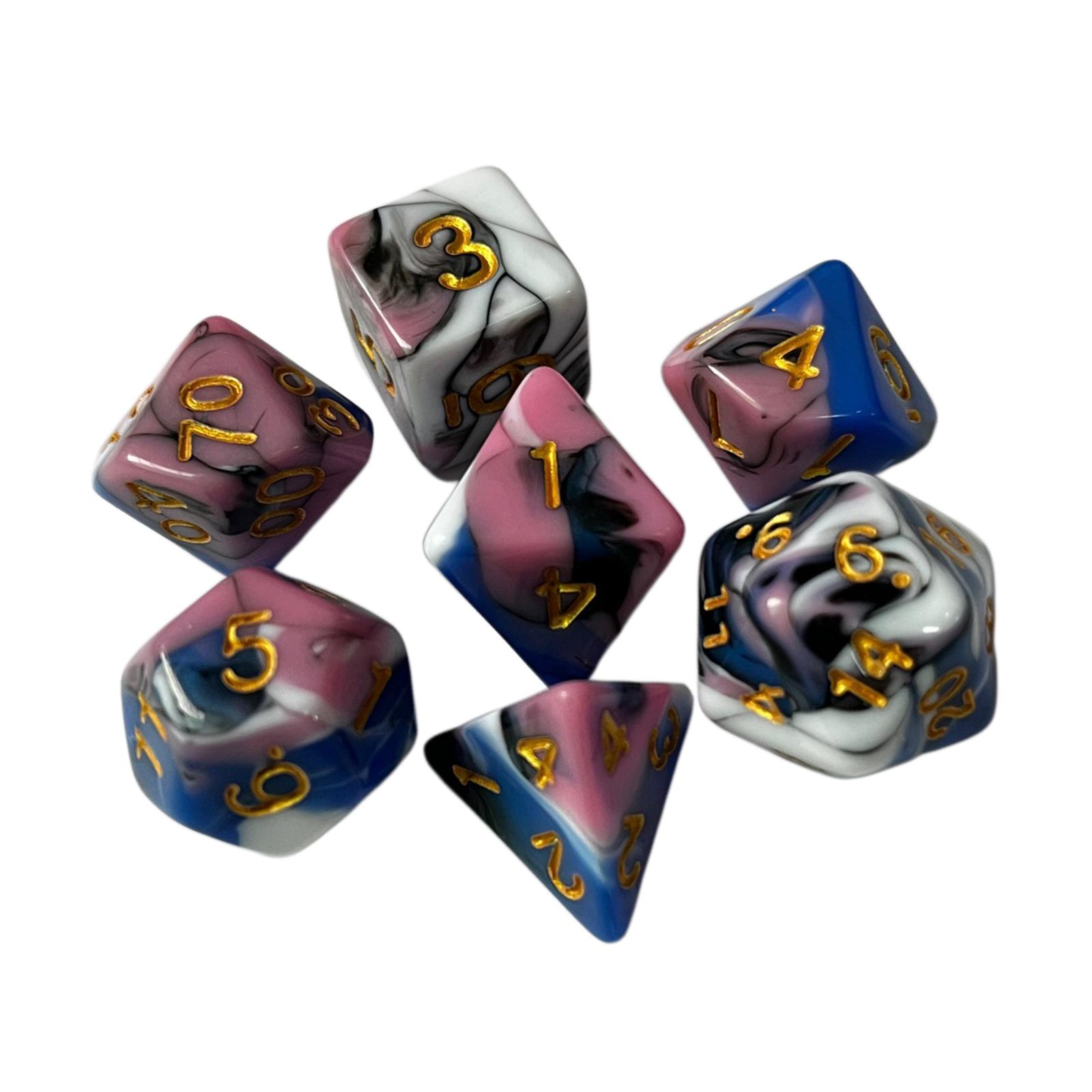 ลูกเต๋าอะคริลิกแกะสลักหลายเหลี - Board Game Roleplay บทวิจารณ์และราคา