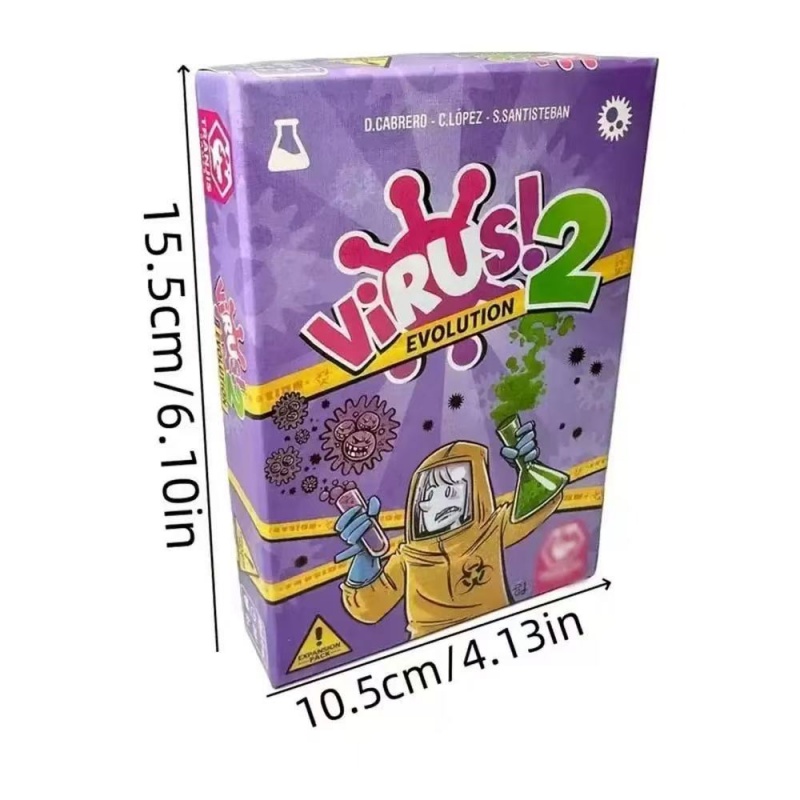 ชุดเกมการ์ดกลยุทธ์สำหรับครอบคร - Board Game Virus บทวิจารณ์และราคา