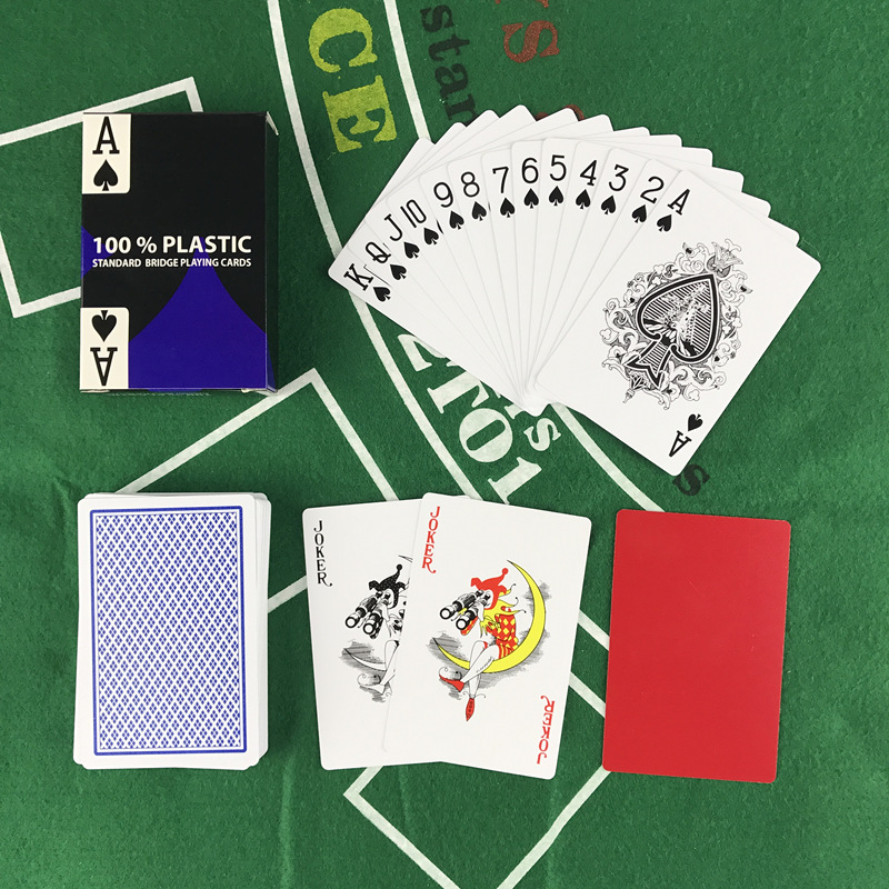 2ชิ้น/ล็อตพลาสติก baccarat Tex - Board Game Print บทวิจารณ์และราคา