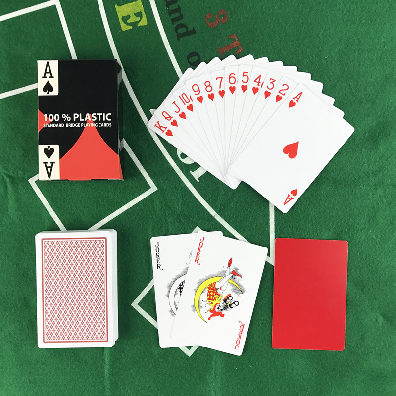 2ชิ้น/ล็อตพลาสติก baccarat Tex - Board Game Print บทวิจารณ์และราคา