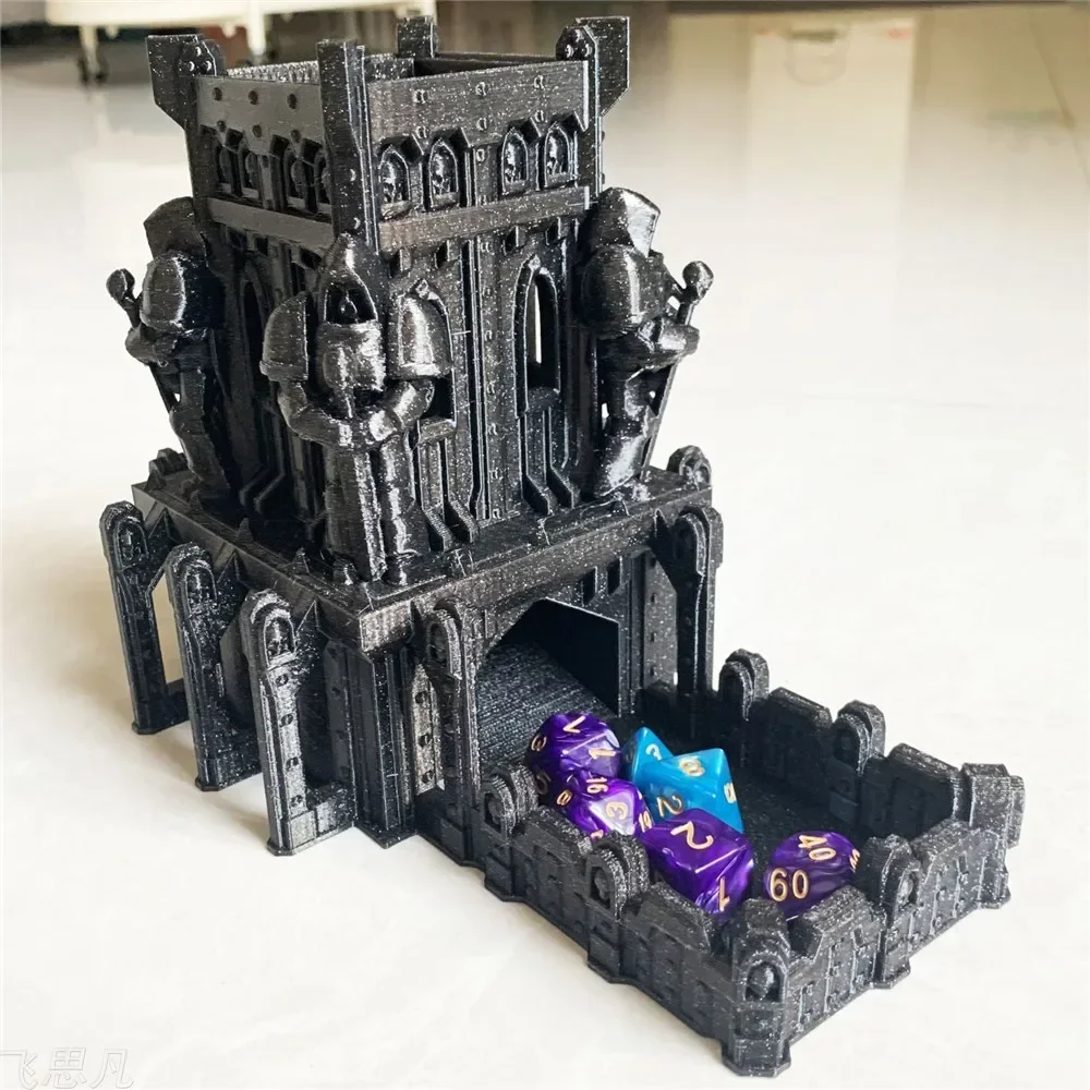 ถาดวางลูกเต๋าแบบปราสาทพิมพ์ 3  - Board Game Print บทวิจารณ์และราคา