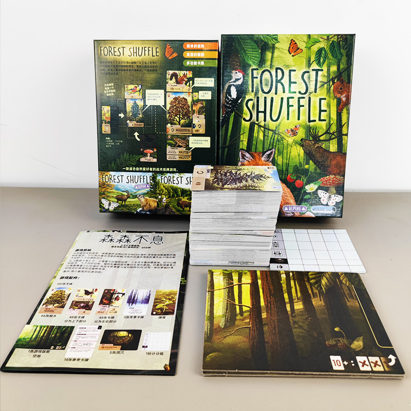 SHUFFLE ป่าที่ไม่มีที่สิ้นสุด  - Board Game Multiplayer บทวิจารณ์และราคา