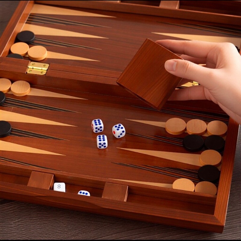 แบ็คแกมมอนไม้เนื้อแข็ง 11-19 น - Board Game Vantage บทวิจารณ์และราคา