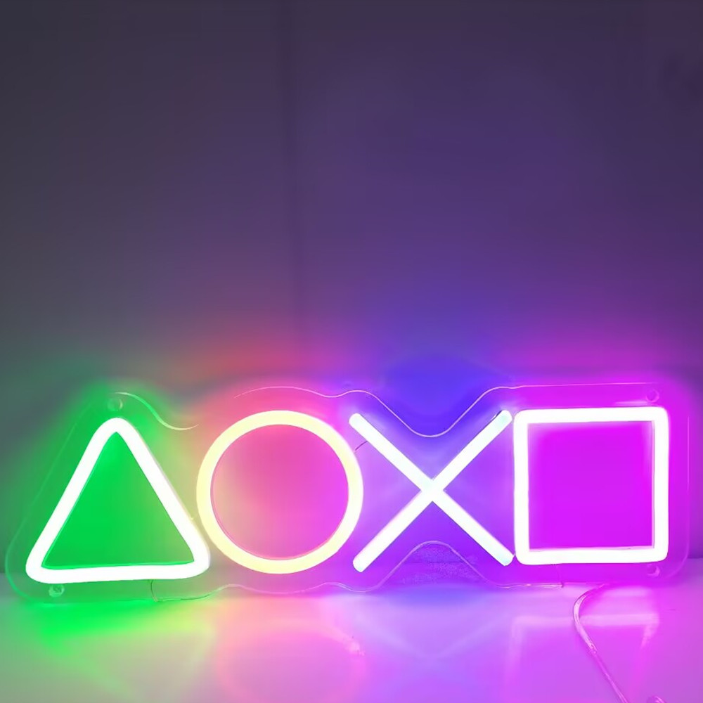 LED Neon SignไฟCreative Wall D - Board Game Logo บทวิจารณ์และราคา