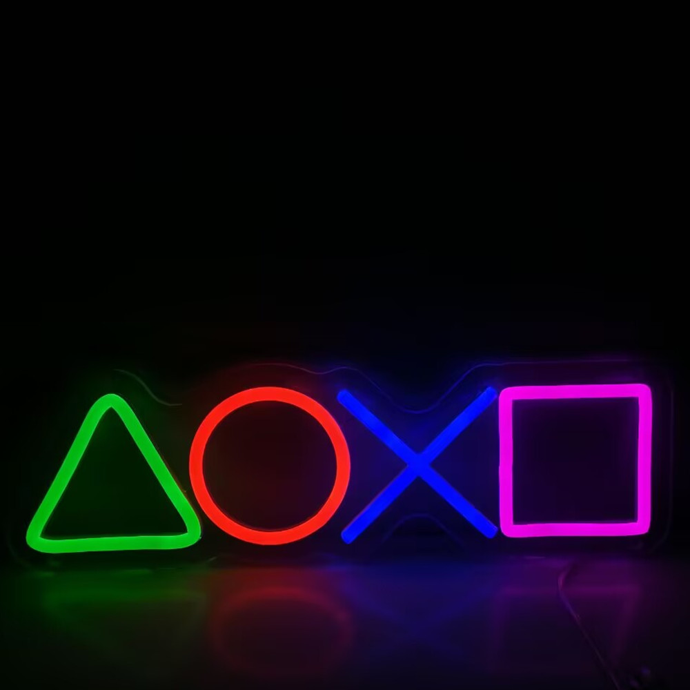 LED Neon SignไฟCreative Wall D - Board Game Logo บทวิจารณ์และราคา