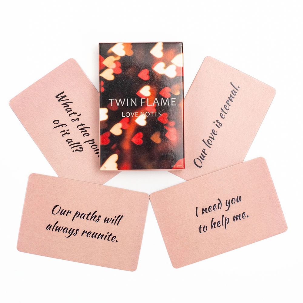 Twin Flame Love Notes การ์ด Or - Board Game Oracle บทวิจารณ์และราคา