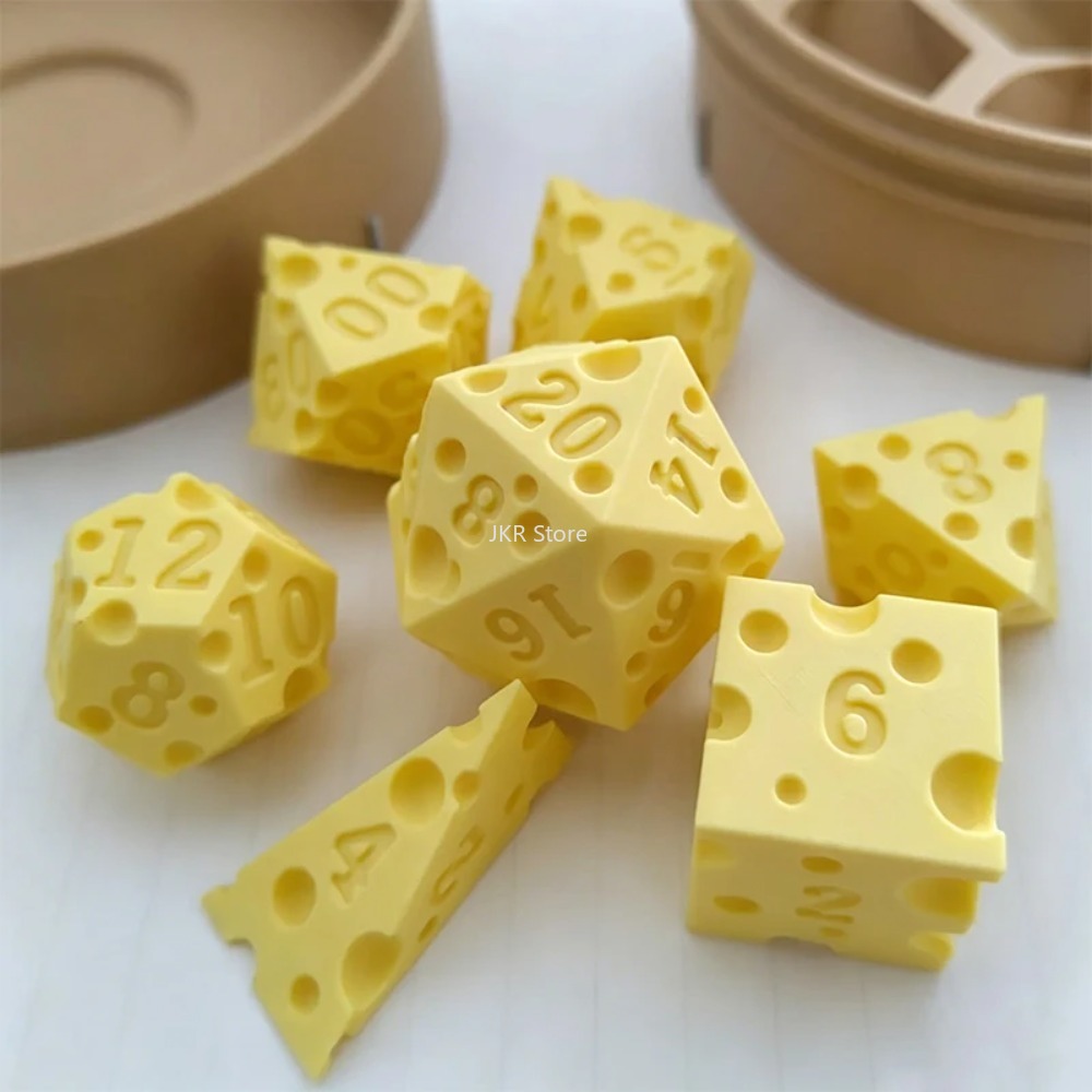 ชุดลูกเต๋าชีสพิมพ์ 3 มิติ พร้อ - Board Game Print บทวิจารณ์และราคา