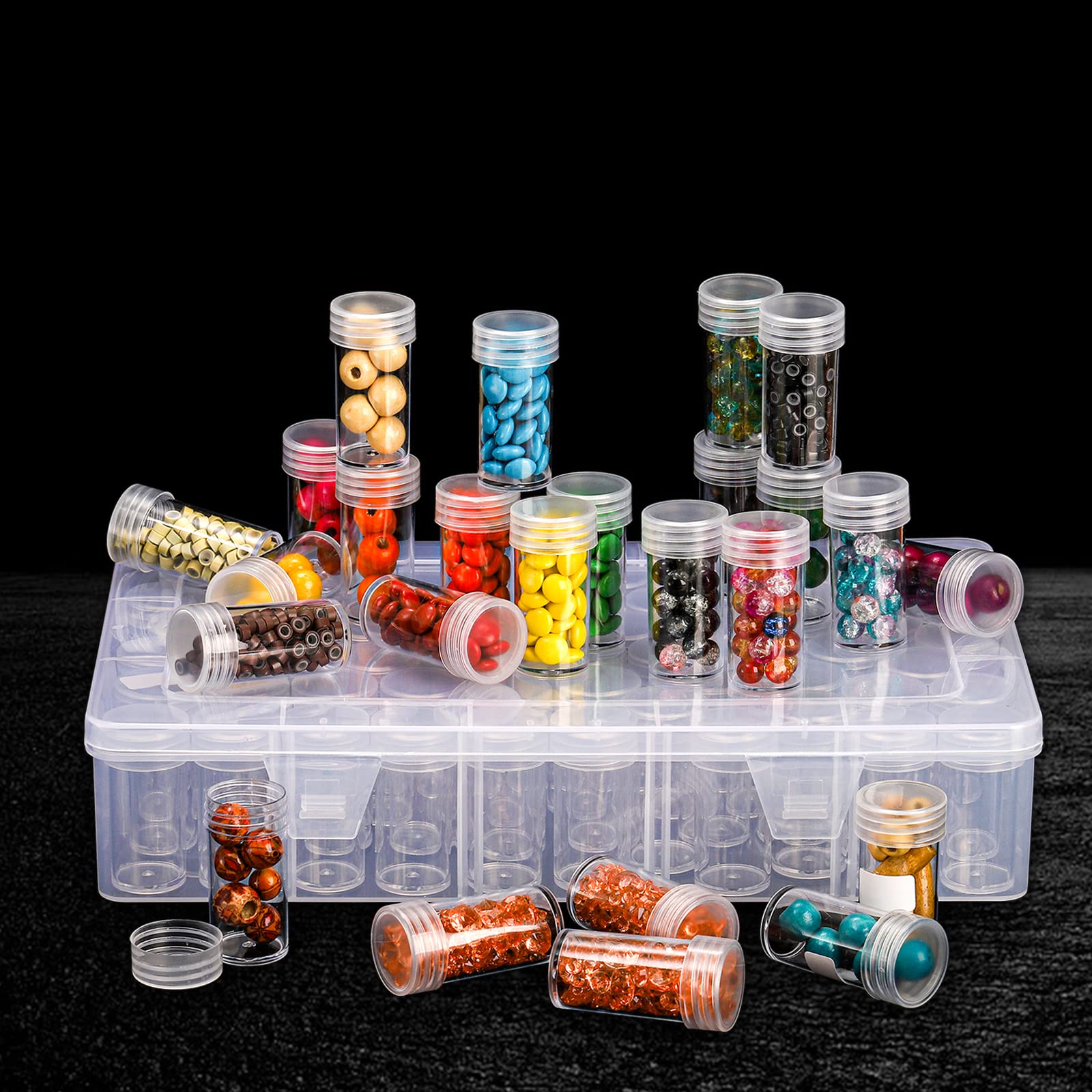 กล่องเก็บของพลาสติก 1 ชิ้น 24/ - Token Tray Organizer บทวิจารณ์และราคา