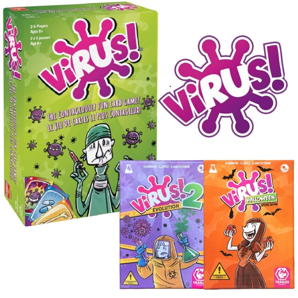 เกมไพ่ไวรัสสุดน่าสนใจ & Virus  - Board Game Virus บทวิจารณ์และราคา