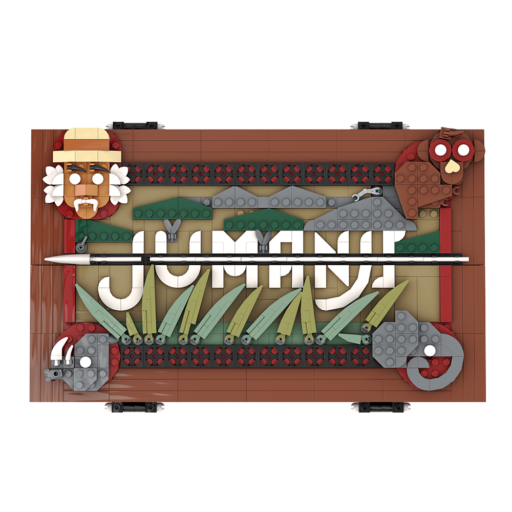 1887 ชิ้น MOC-150821 จูแมนจิ บ - Board Game Jumanji บทวิจารณ์และราคา
