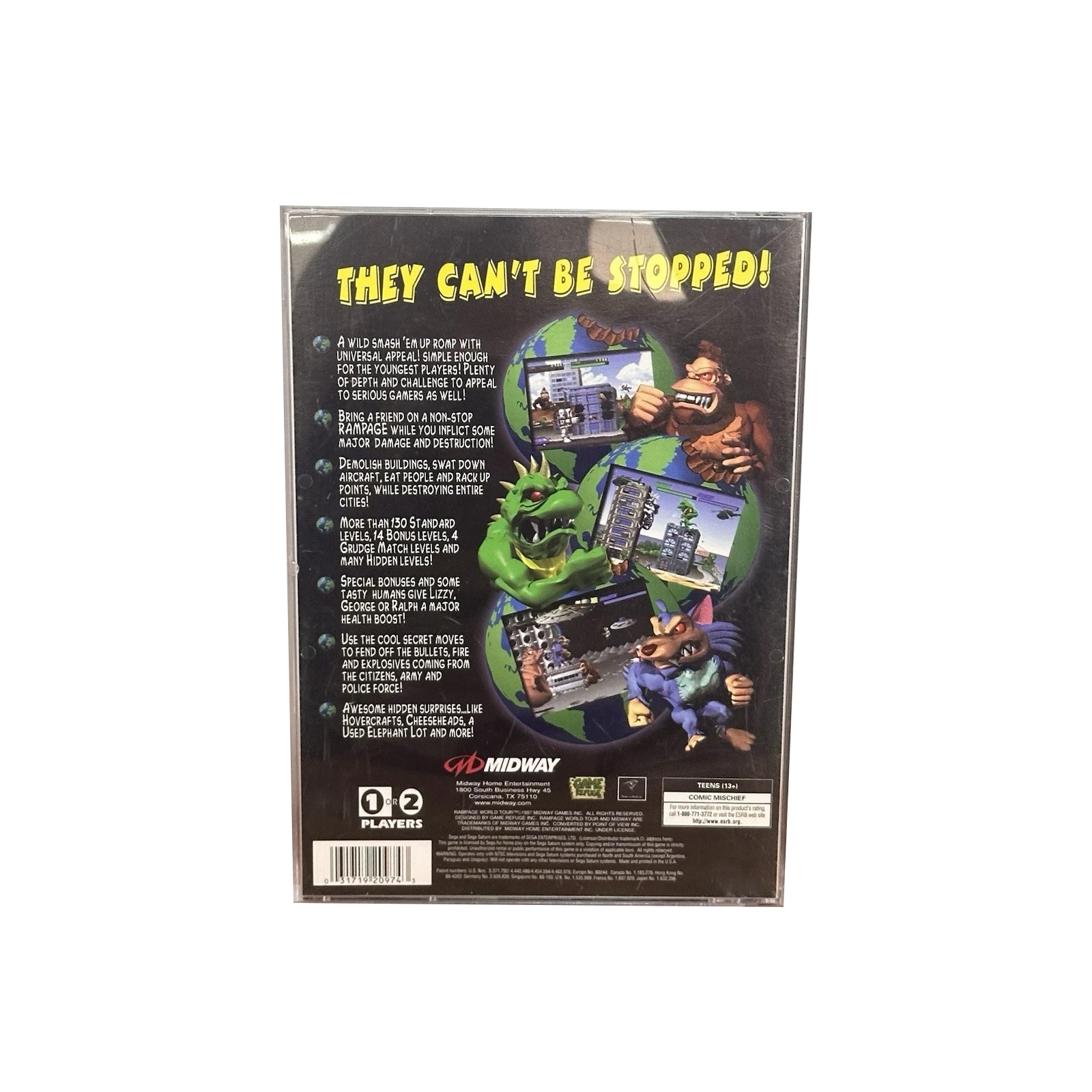 เกม Saturn Copy Disc Rampage W - Board Game Multiplayer บทวิจารณ์และราคา