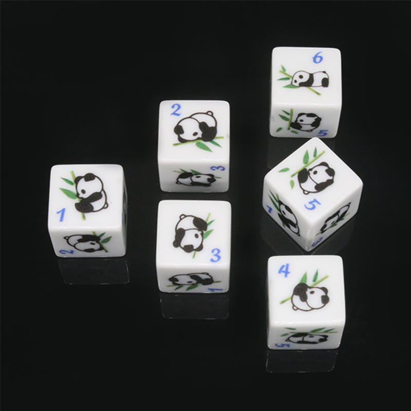 Panda พิมพ์ 6 ด้านเกมลูกเต๋า 1 - Board Game Print บทวิจารณ์และราคา