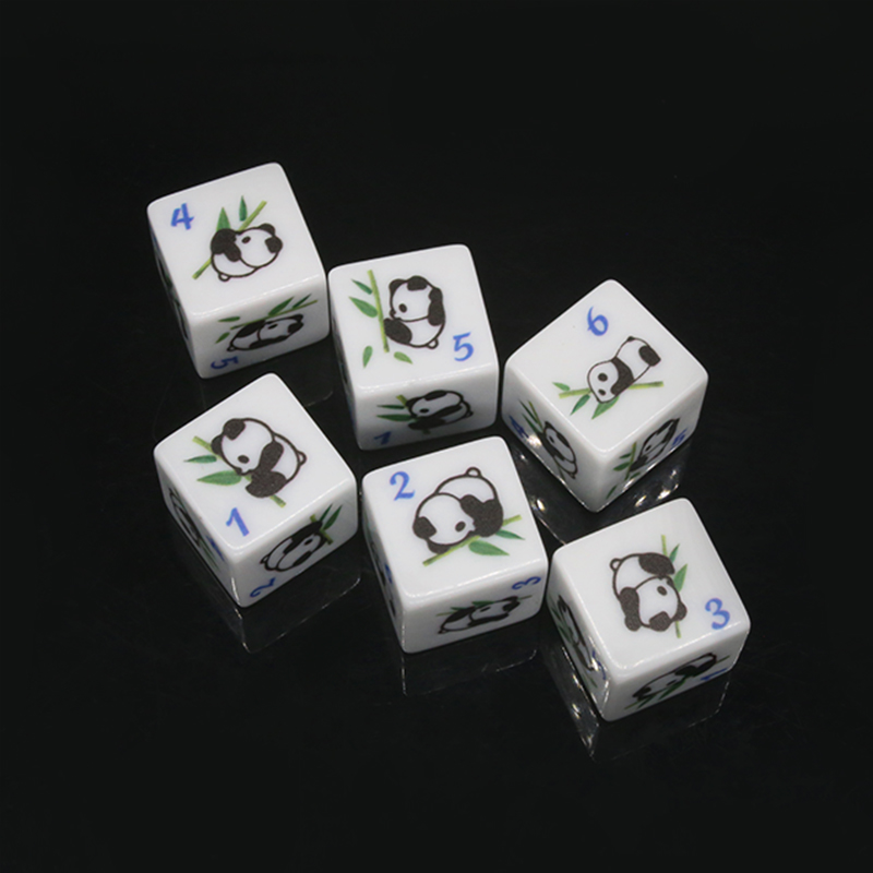 Panda พิมพ์ 6 ด้านเกมลูกเต๋า 1 - Board Game Print บทวิจารณ์และราคา