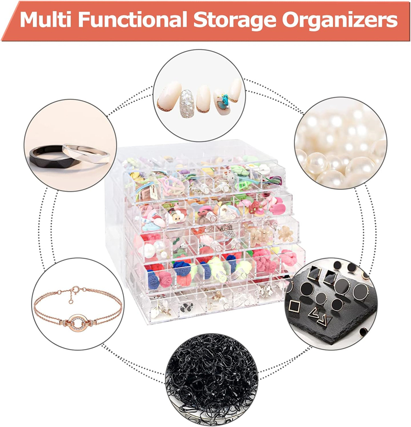 กล่องจัดเก็บเครื่องประดับใส72/ - Token Tray Organizer บทวิจารณ์และราคา