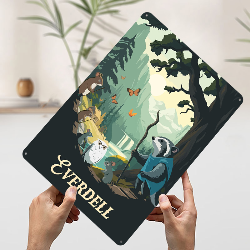โปสเตอร์โลหะลายเกมกระดาน Everd - Board Game Catan บทวิจารณ์และราคา