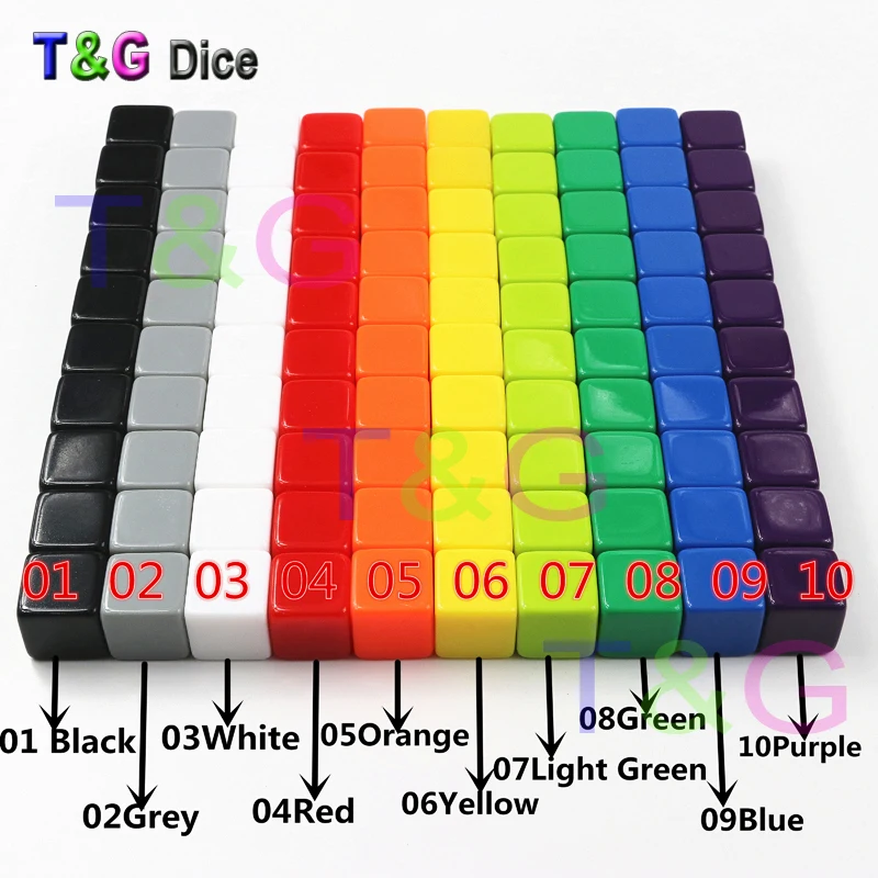 T & G 16mm ลูกเต๋า D6ออกแบบโลโ - Board Game Logo บทวิจารณ์และราคา