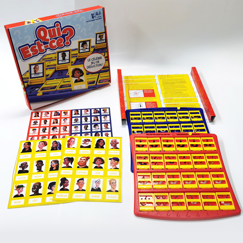 เกมทายตัวตนภาษาฝรั่งเศส เกมกระ - Board Game Guess Who บทวิจารณ์และราคา