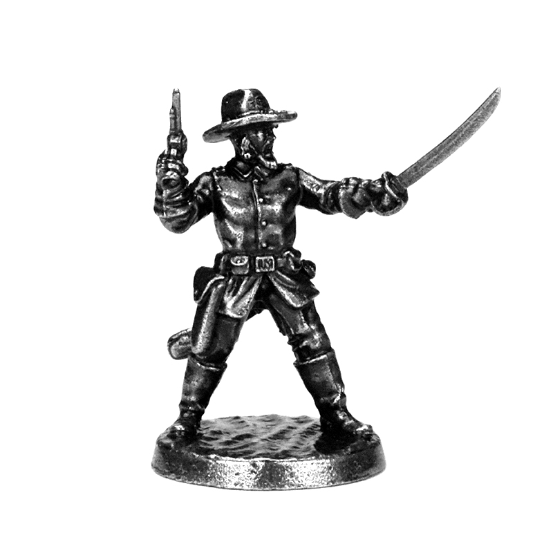 ชุดฟิกเกอร์คาวบอยโลหะขนาดเล็กส - Board Game Vantage บทวิจารณ์และราคา