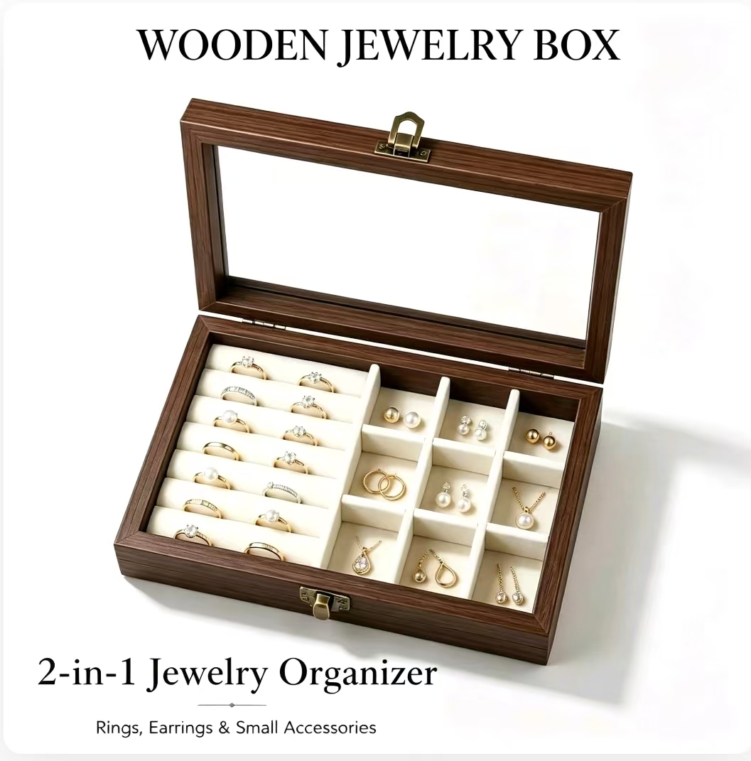 กล่องเก็บเครื่องประดับกำมะหยี่ - Token Tray Organizer บทวิจารณ์และราคา