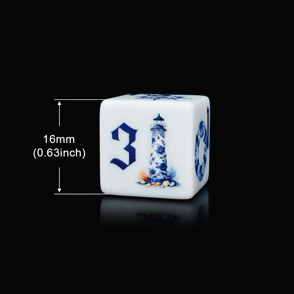 ลูกเต๋าอะคริลิก D6 ขนาด 16 มม. - Board Game Print บทวิจารณ์และราคา