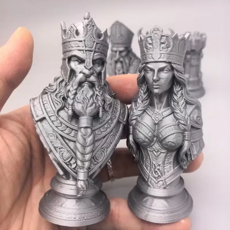 ชุดหมากรุกพิมพ์ 3 มิติ ขนาด 10 - Board Game Print บทวิจารณ์และราคา