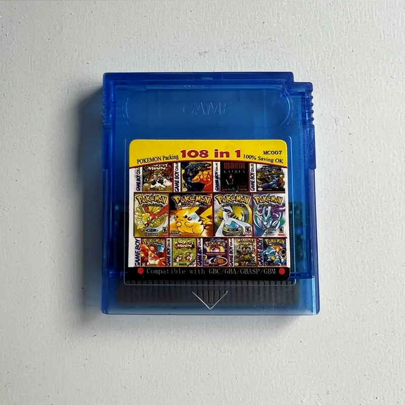 ตลับเกม Pokemon 61เกม108ใน1การ - Board Game English บทวิจารณ์และราคา
