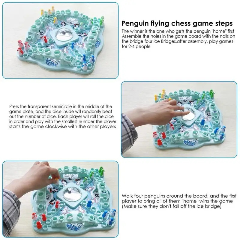 ผู้เล่นหลายคนเพนกวินหมากรุกบิน - Board Game Multiplayer บทวิจารณ์และราคา