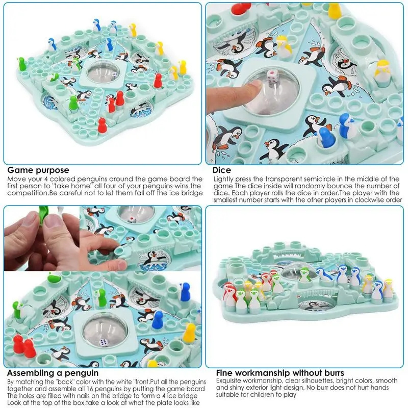 ผู้เล่นหลายคนเพนกวินหมากรุกบิน - Board Game Multiplayer บทวิจารณ์และราคา