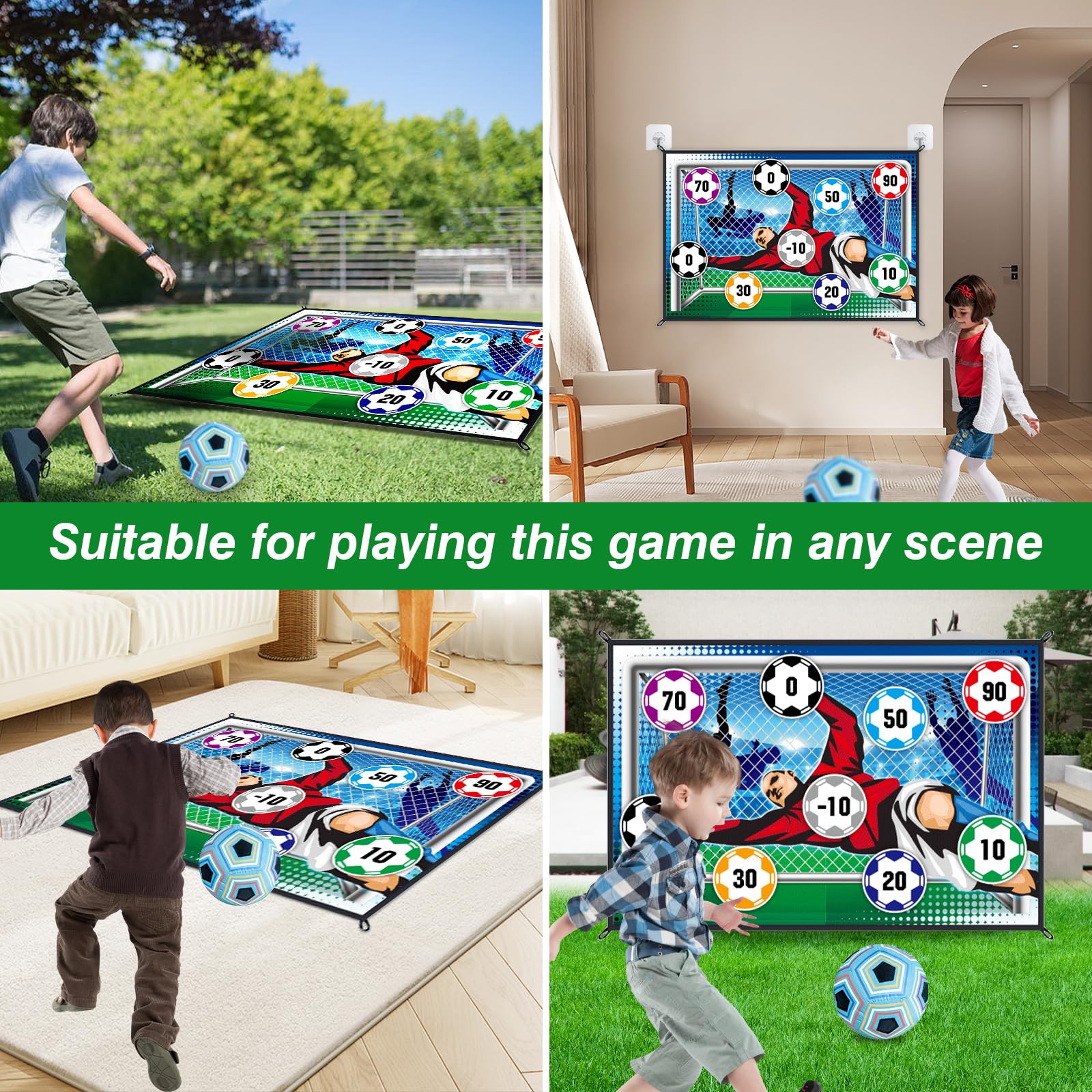150 ซม.เกมฟุตบอลชุดกลางแจ้งในร - Board Game Multiplayer บทวิจารณ์และราคา