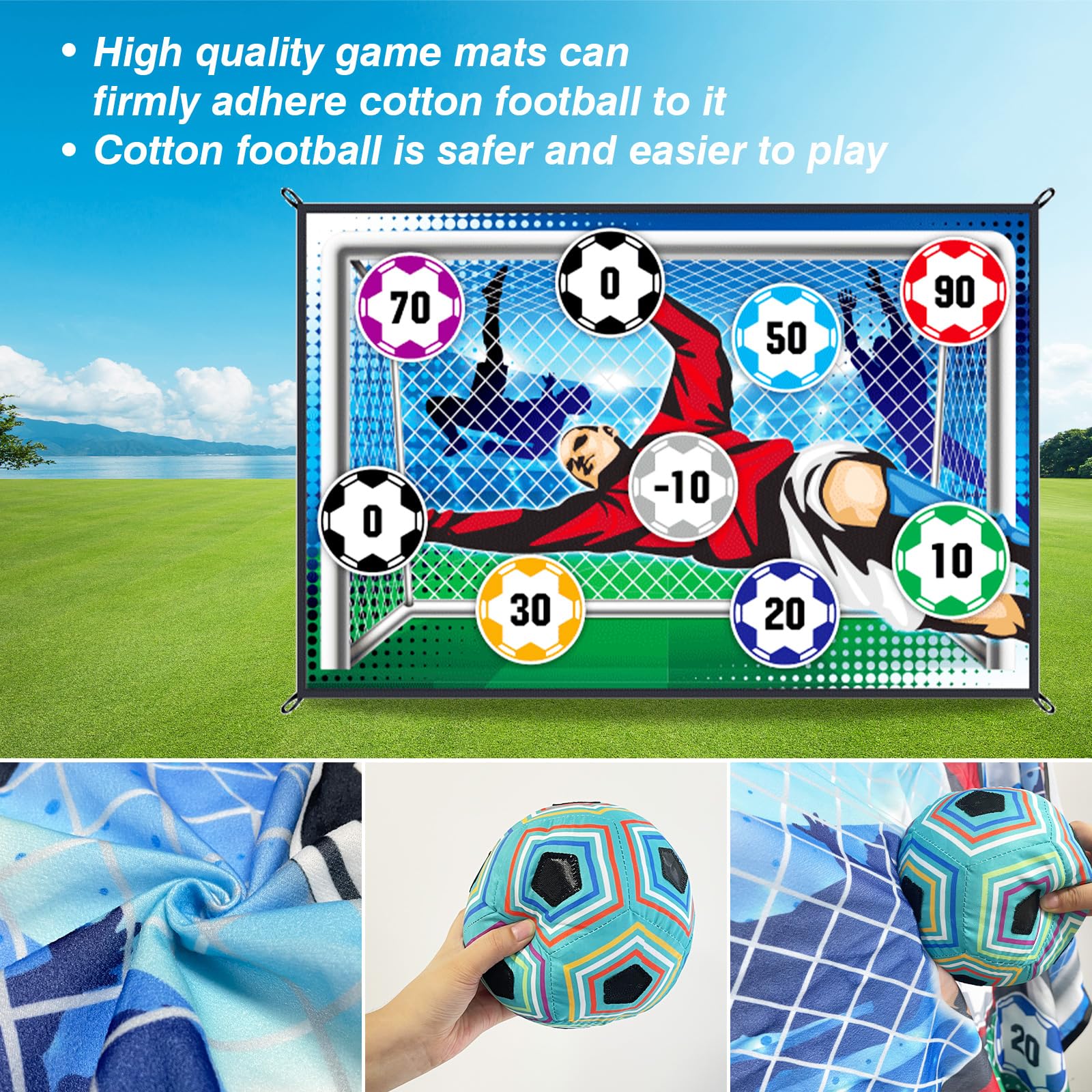 150 ซม.เกมฟุตบอลชุดกลางแจ้งในร - Board Game Multiplayer บทวิจารณ์และราคา